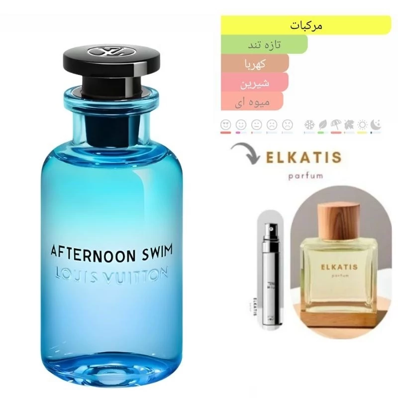 عطر ادکلن لویی ویتون افترنون سوییم (1میل) لوزی گرید Top