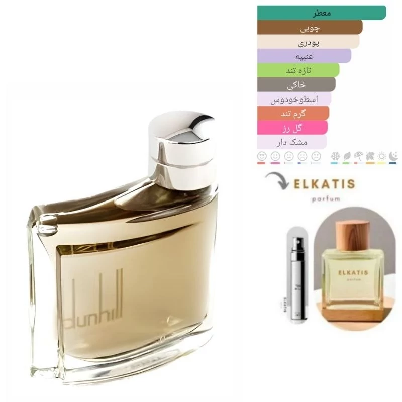 عطر  ادکلن دانهیل قهوه ای (1میل)گرید A