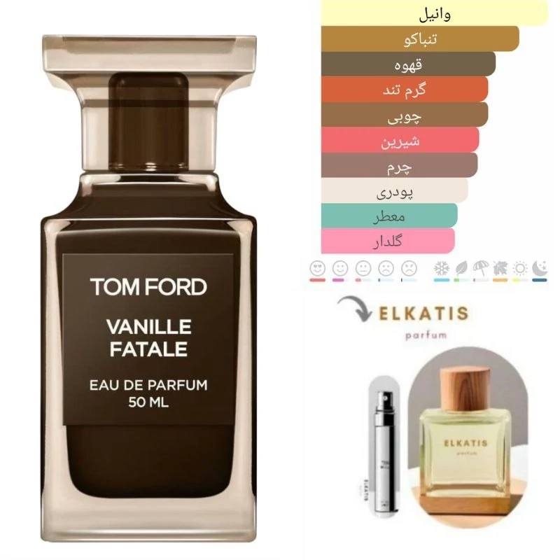 عطر ادکلن تام فورد وانیل فتال(1میل)گریدA
