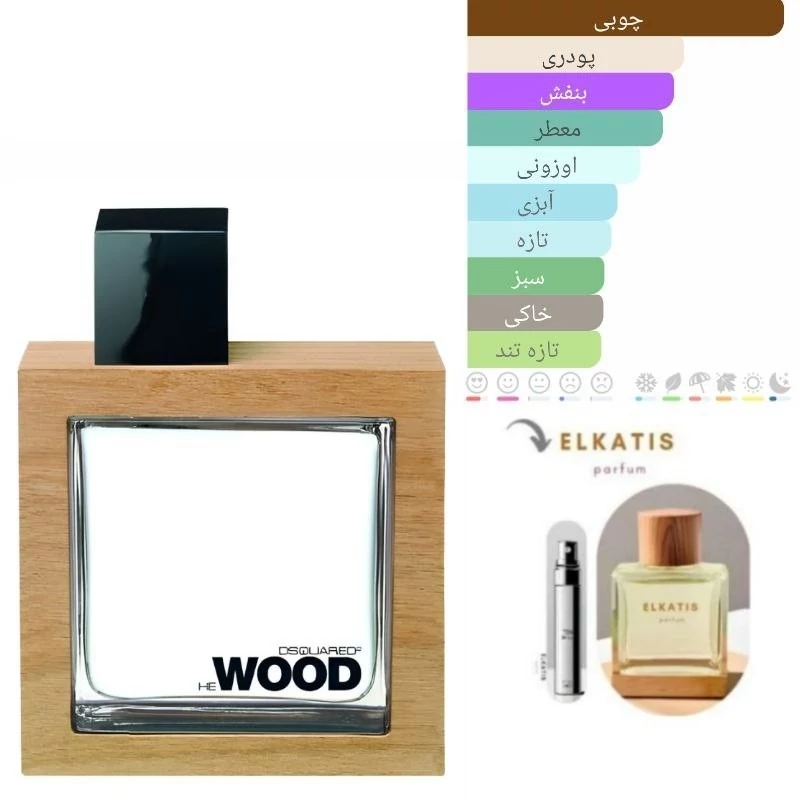 عطر هی وود دیسکوارد (1میل) گرید Hi