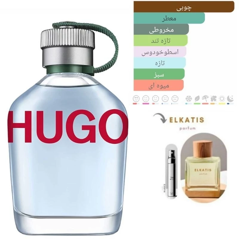 عطر ادکلن هوگو باس هوگو من (1میل)گرید A