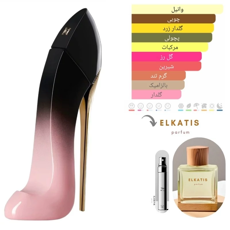 عطر ادکلن کارولینا هررا گودگرل بلاش الکسیر(1 میل) گرید Top