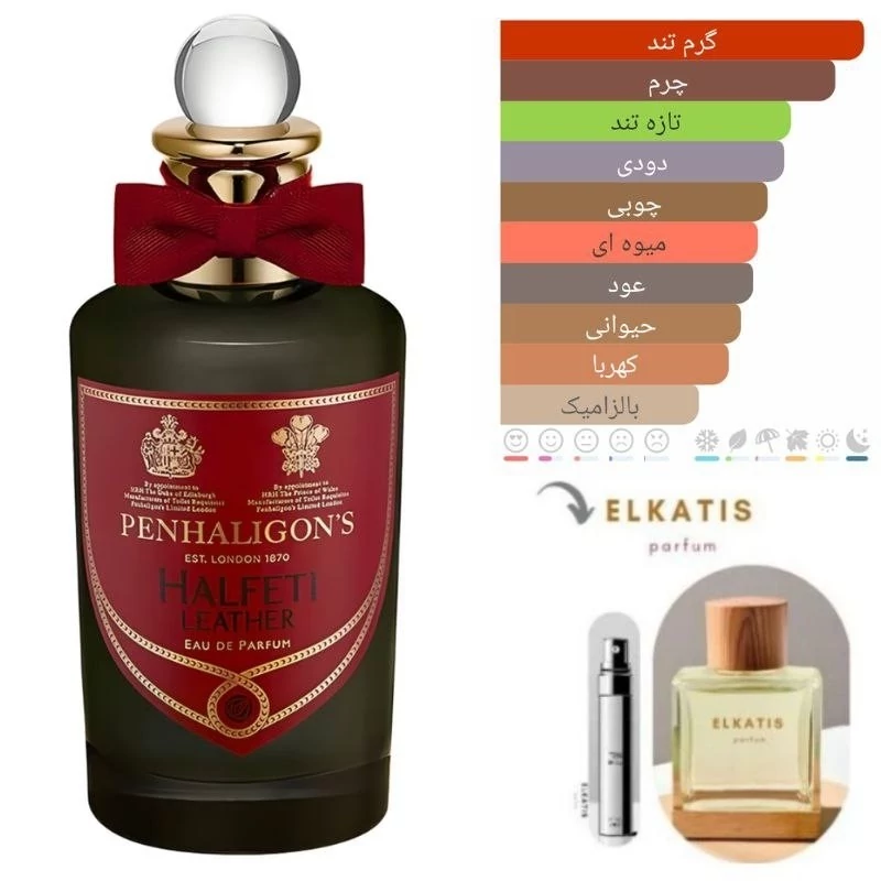 عطر ادکلن پنهالیگونز هالفتی لدر (1میل)گرید Hi
