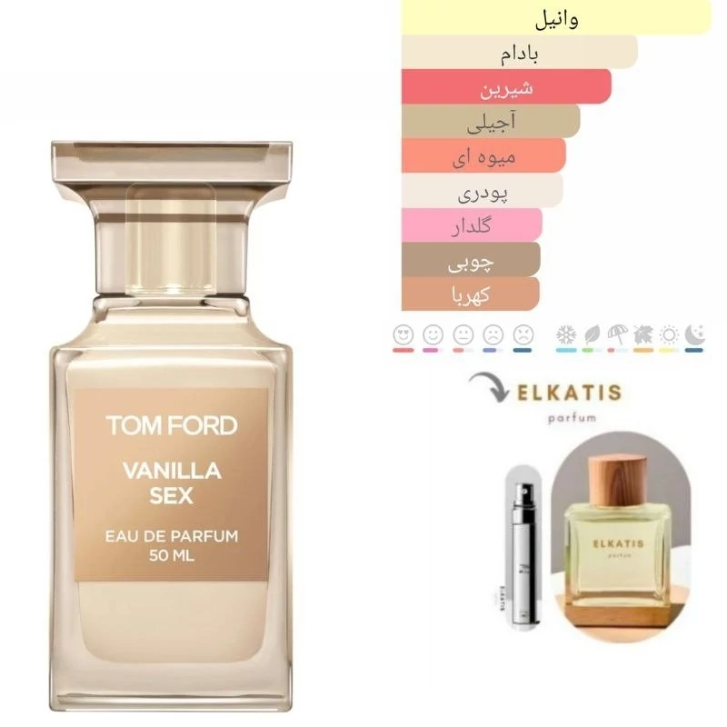 عطر ادکلن تام فورد وانیلا س.س(1میل) گرید Hi