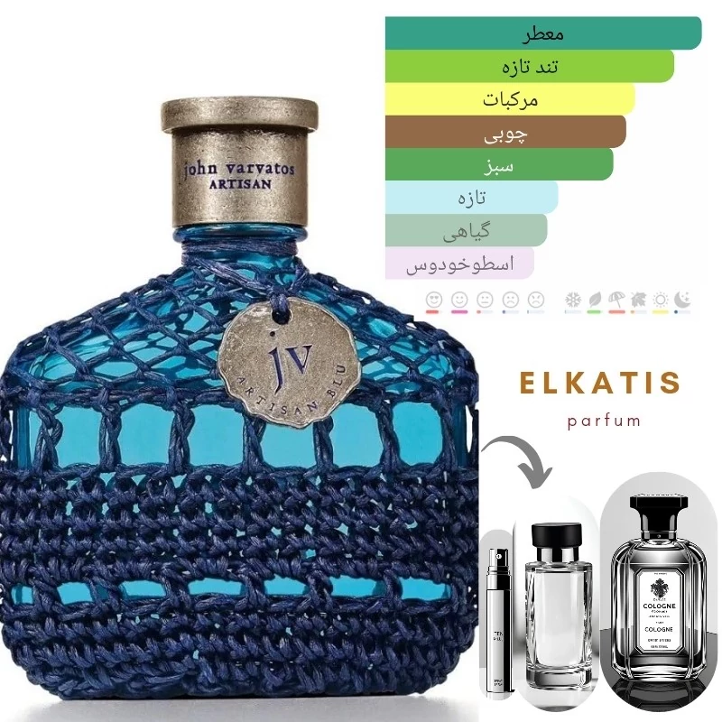 عطر ادکلن جان وارواتوس بلو (1میل)لوزی گرید A