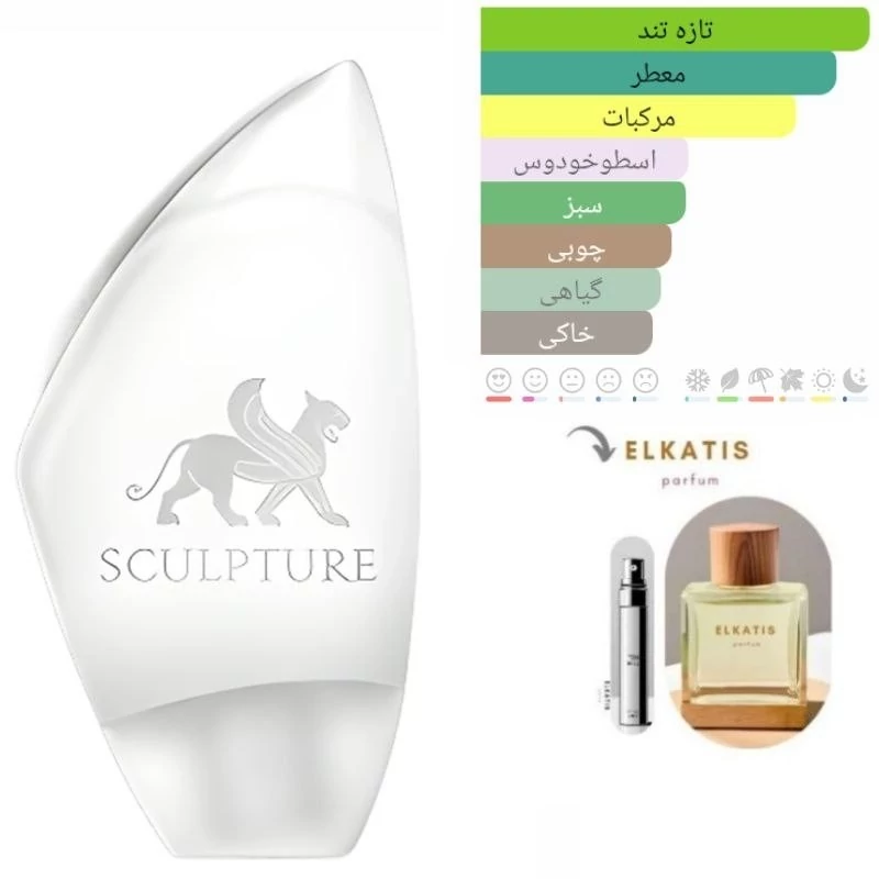 عطر ادکلن نیکوس اسکالپچر هوم(1میل) گریدHi