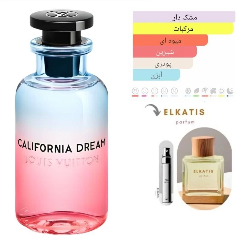 عطر لویی ویتون کالیفرنیا دریم ( 1 میل)گرید Hi