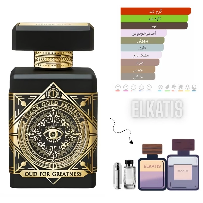 عطر اینیتیو عود فور گریتنس(حجم های مختلف) گرید Top(توضیحات مطالعه شود)