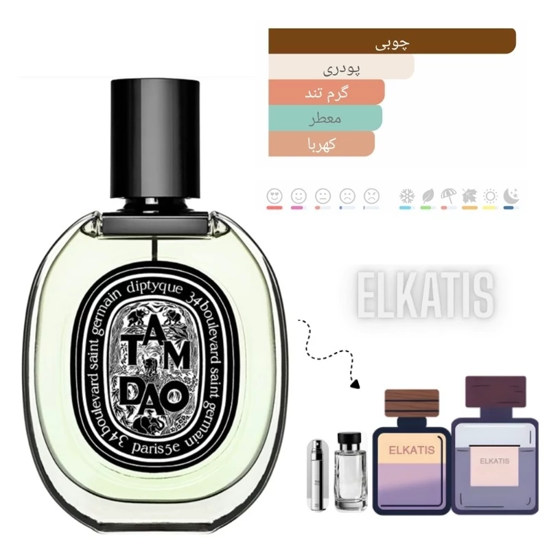 عطر دیپتیک تام تام داو(حجم های مختلف) گرید Top(توضیحات مطالعه شود)