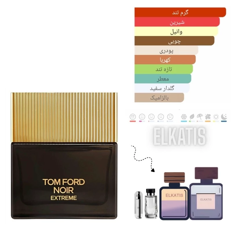 عطر تام فورد نویر اکستریم(حجم های مختلف) گرید Top(توضیحات مطالعه شود)