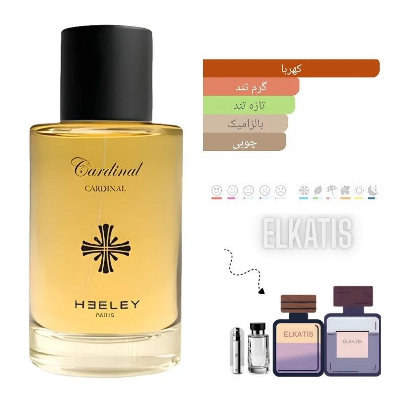 عطر جیمز هیلی کاردینال(حجم های مختلف) گرید Top(توضیحات مطالعه شود)