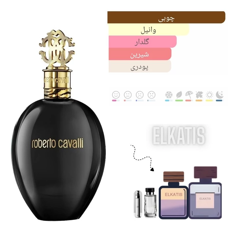 عطر روبرتو کاوالی نرو اسولوتو (حجم های مختلف) گرید Top(توضیحات مطالعه شود)