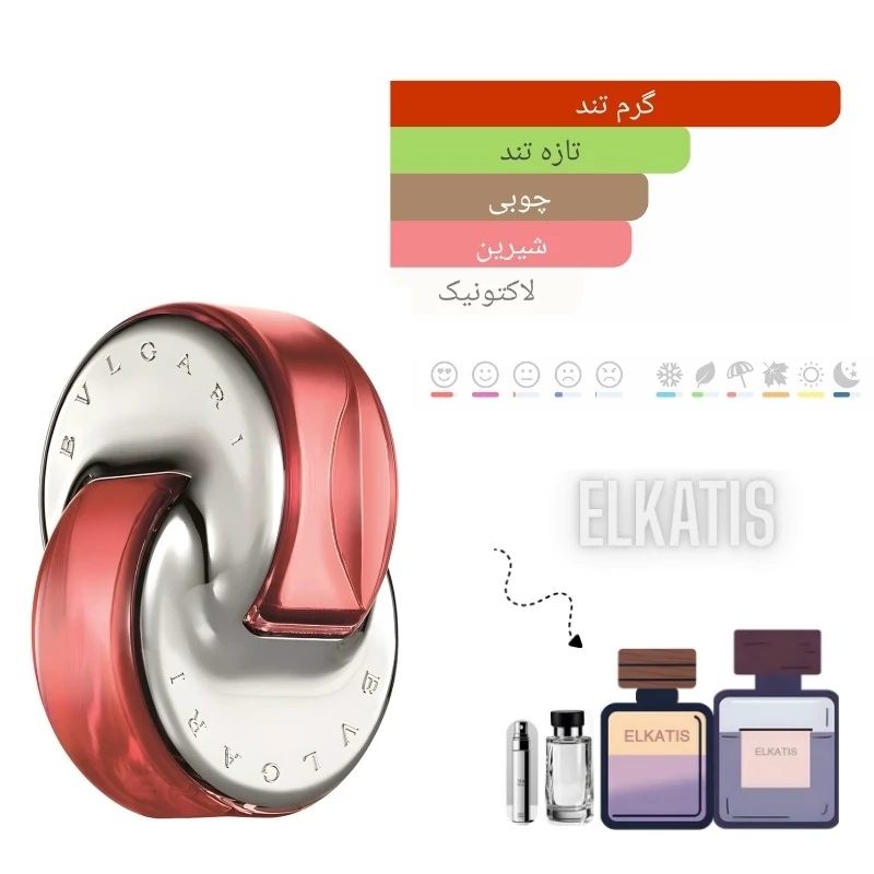 عطر بولگاری امنیا قرمز (حجم های مختلف) گرید Top(توضیحات مطالعه شود)