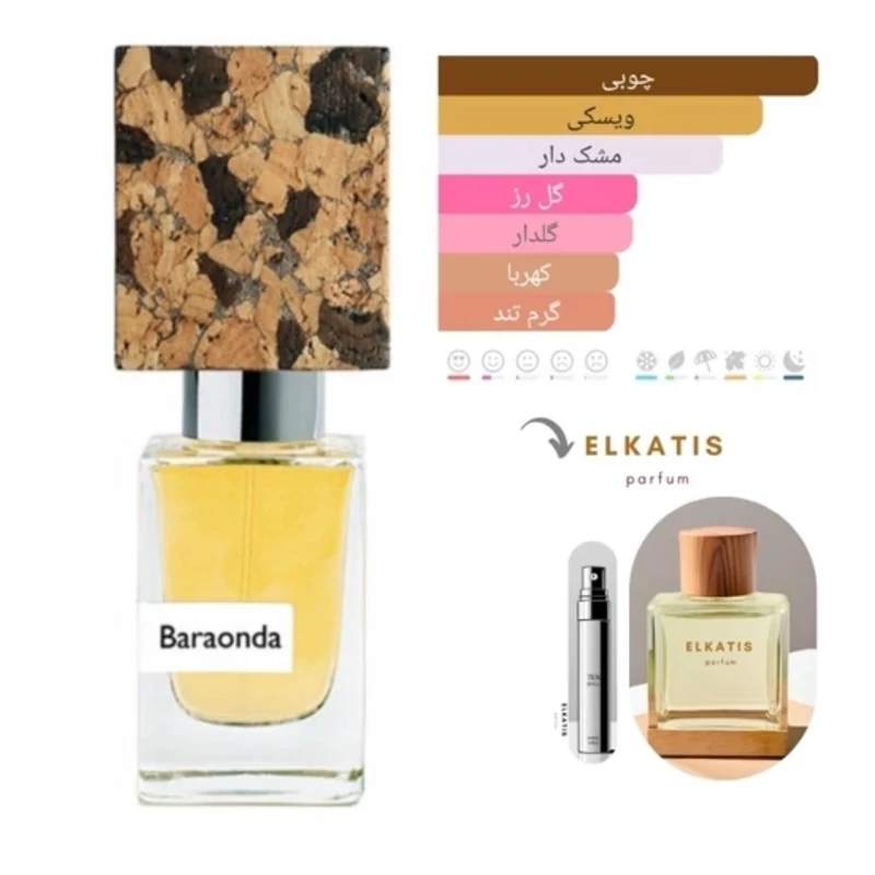 عطر ناسوماتو بارا اوندا(حجم های مختلف) گرید Top(توضیحات مطالعه شود)