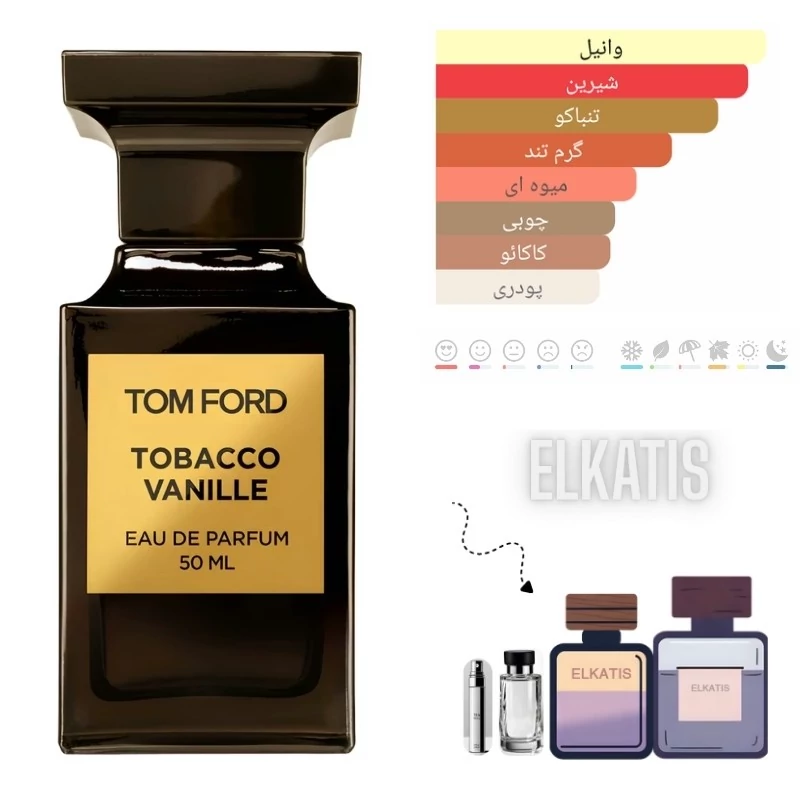 عطر تام فورد توباکو وانیل(حجم های مختلف) گرید Top(توضیحات مطالعه شود)