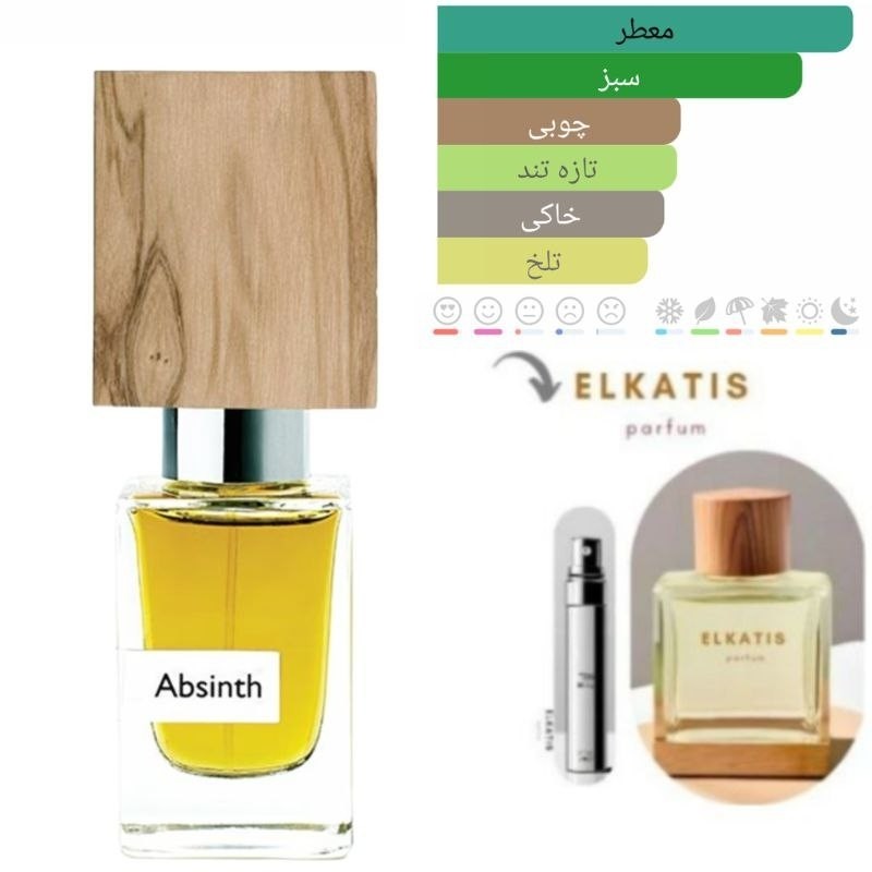 عطر ناسوماتو ابسنت (آبسینت) (1میل) گرید Top